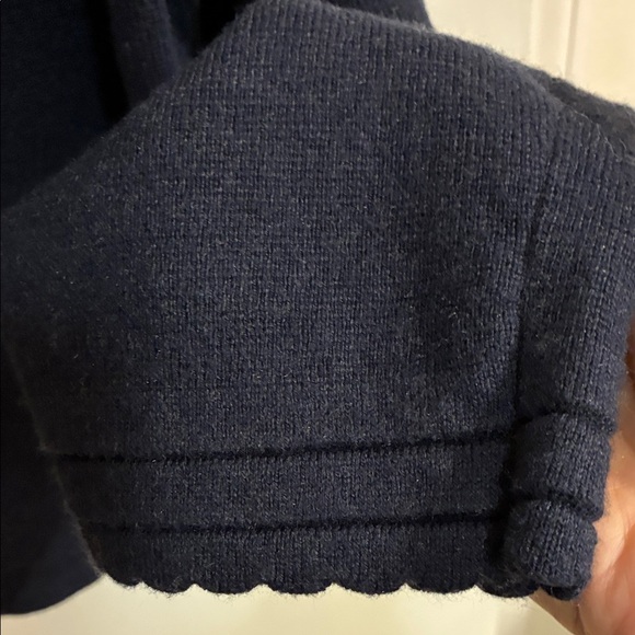 NWT Free Assembly Classic Navy Women's Sweater with Gold Buttons Sz L - Picture 10 of 14
